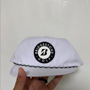Bridgestone Golf White Cap